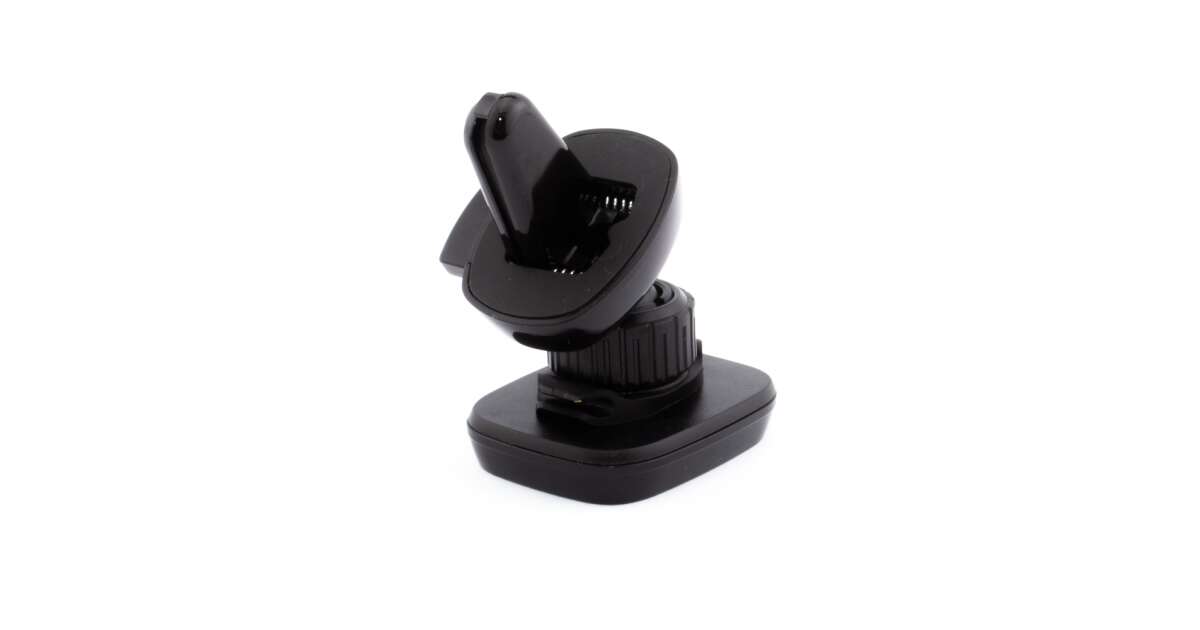 Suport magnetic rotativ 360° negru pentru smartphone