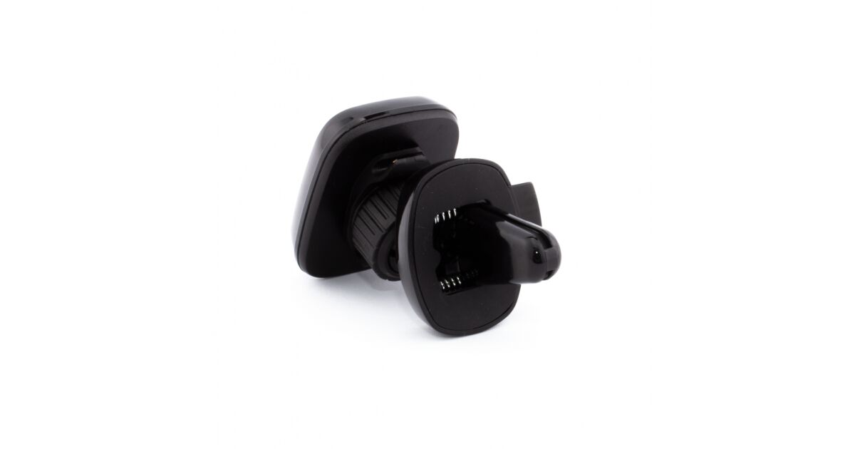 Suport magnetic rotativ 360° negru pentru smartphone