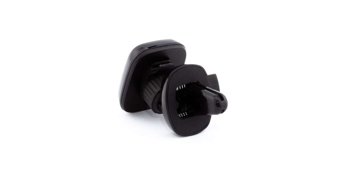 Suport magnetic rotativ 360° negru pentru smartphone
