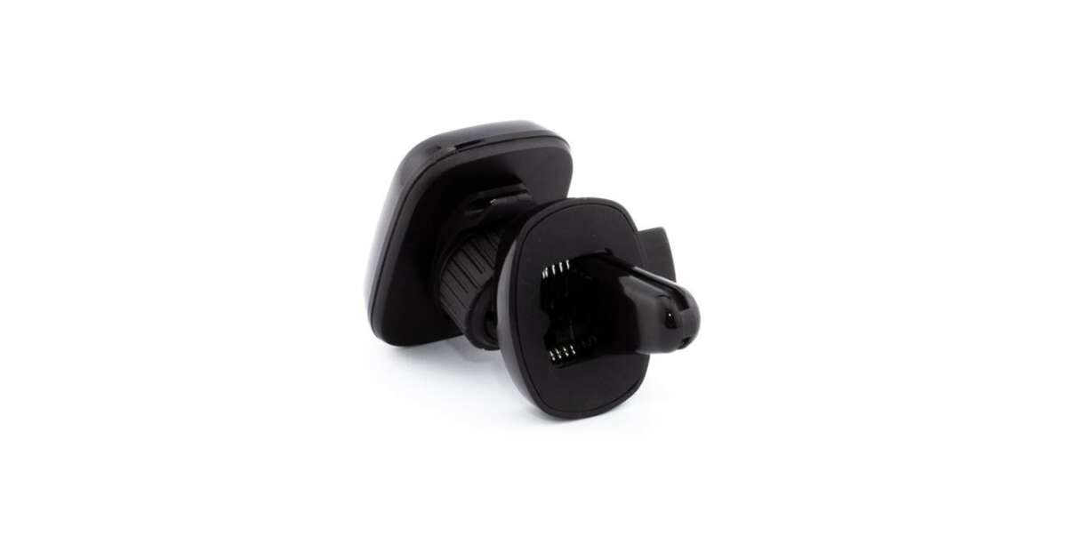 Suport magnetic rotativ 360° negru pentru smartphone