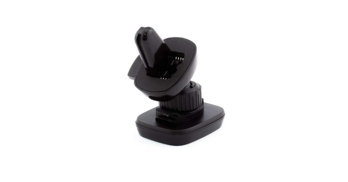 Suport magnetic rotativ 360° negru pentru smartphone