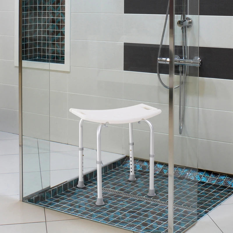 Scaun duș antialunecare reglabil 50x36x39.5–56.5 cm