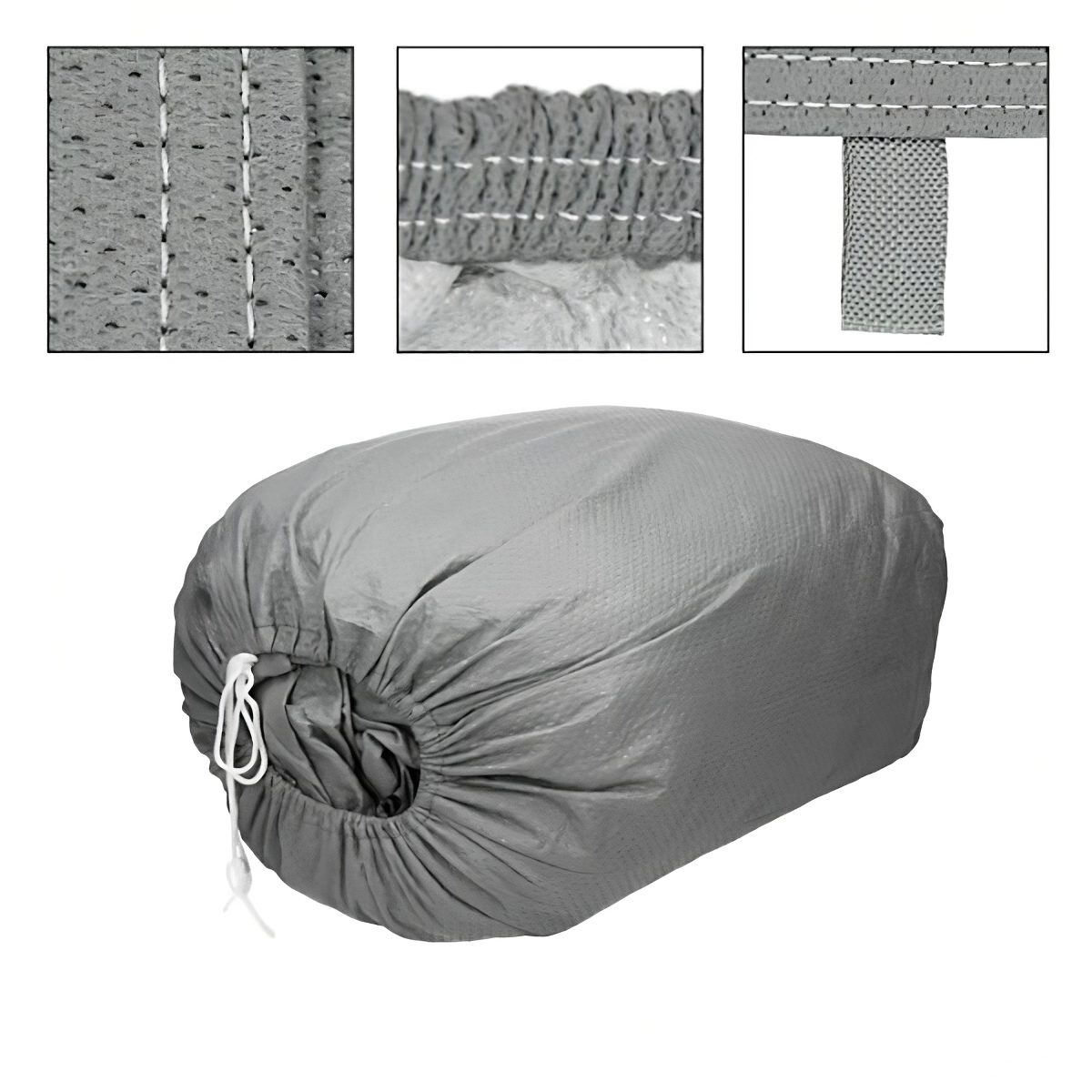 Prelată Auto Impermeabilă, Husă Protecție Mașină, Material PEVA Rezistent
