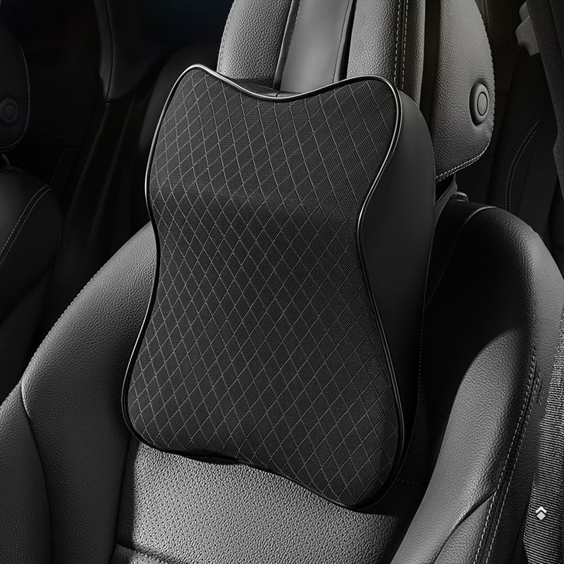 Suport cervical auto pentru cap conceput pentru a susine coloana cervical n timpul condusului include suport lombar i respirabil pentru confort