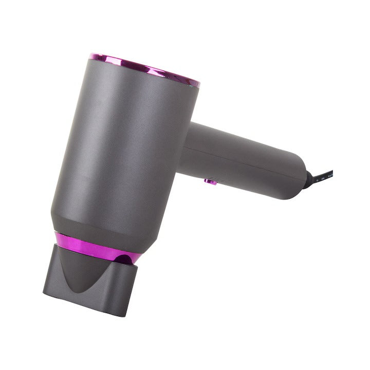 Uscător păr gri-roz 2800W, 3 trepte căldură, LED indicator