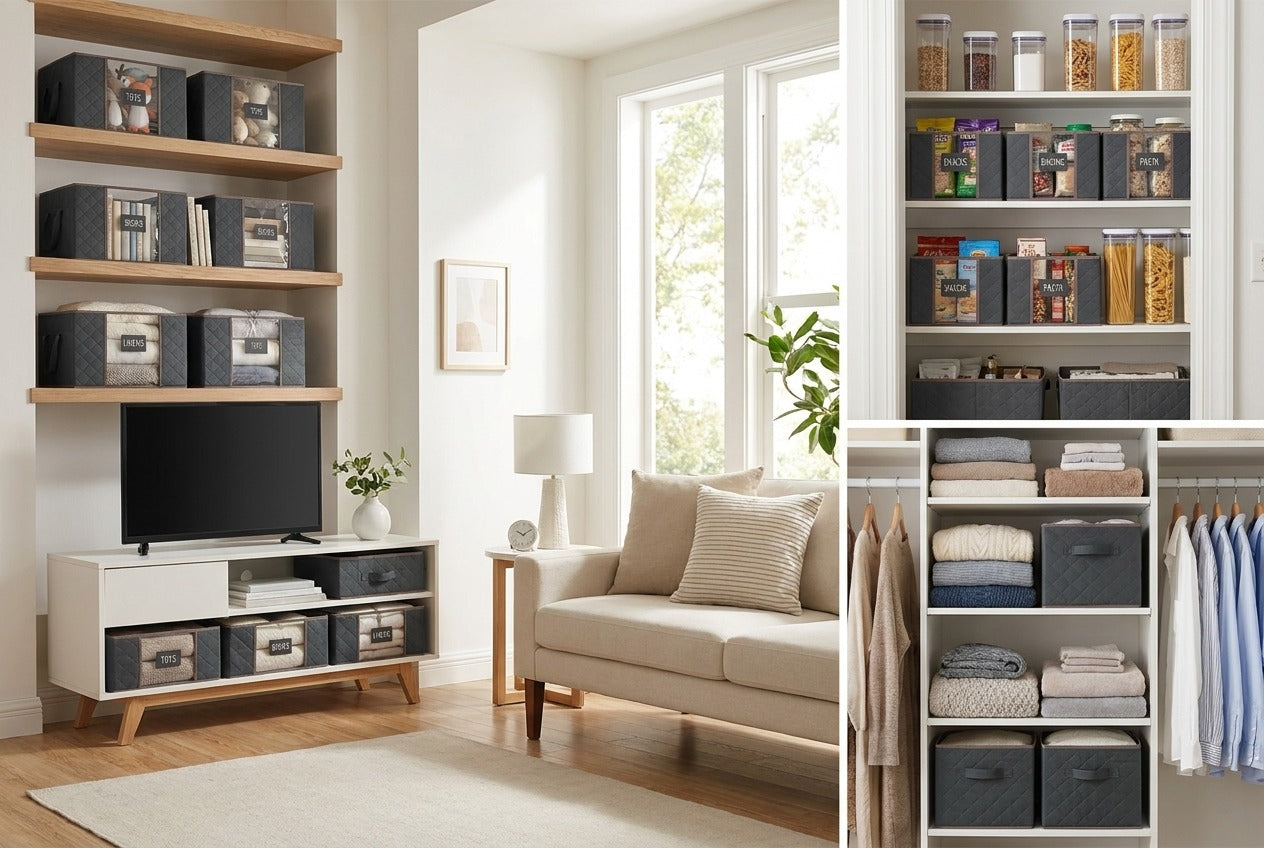 Idei simple pentru organizare casa si depozitare eficienta