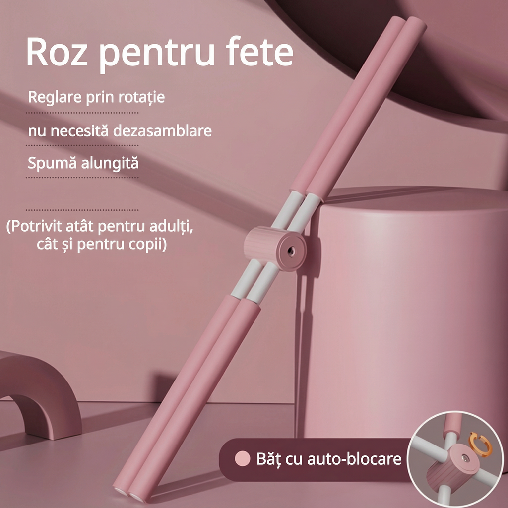Bastonul pentru postură cu sistemul de auto-blocare