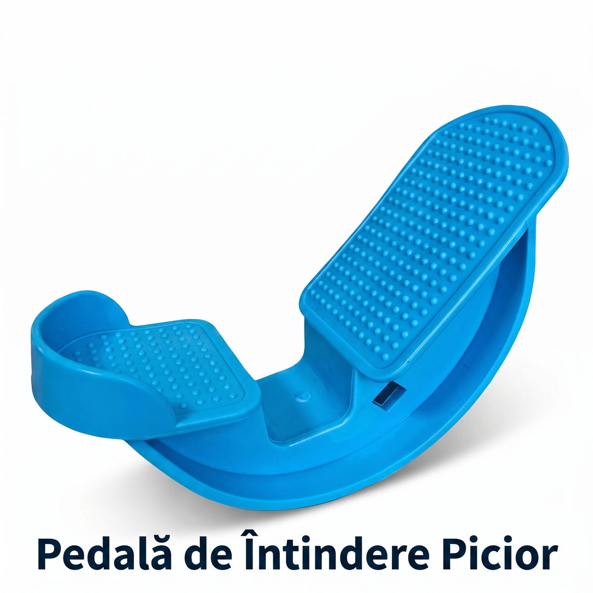 Aceeași pedală de întindere, în varianta albastră