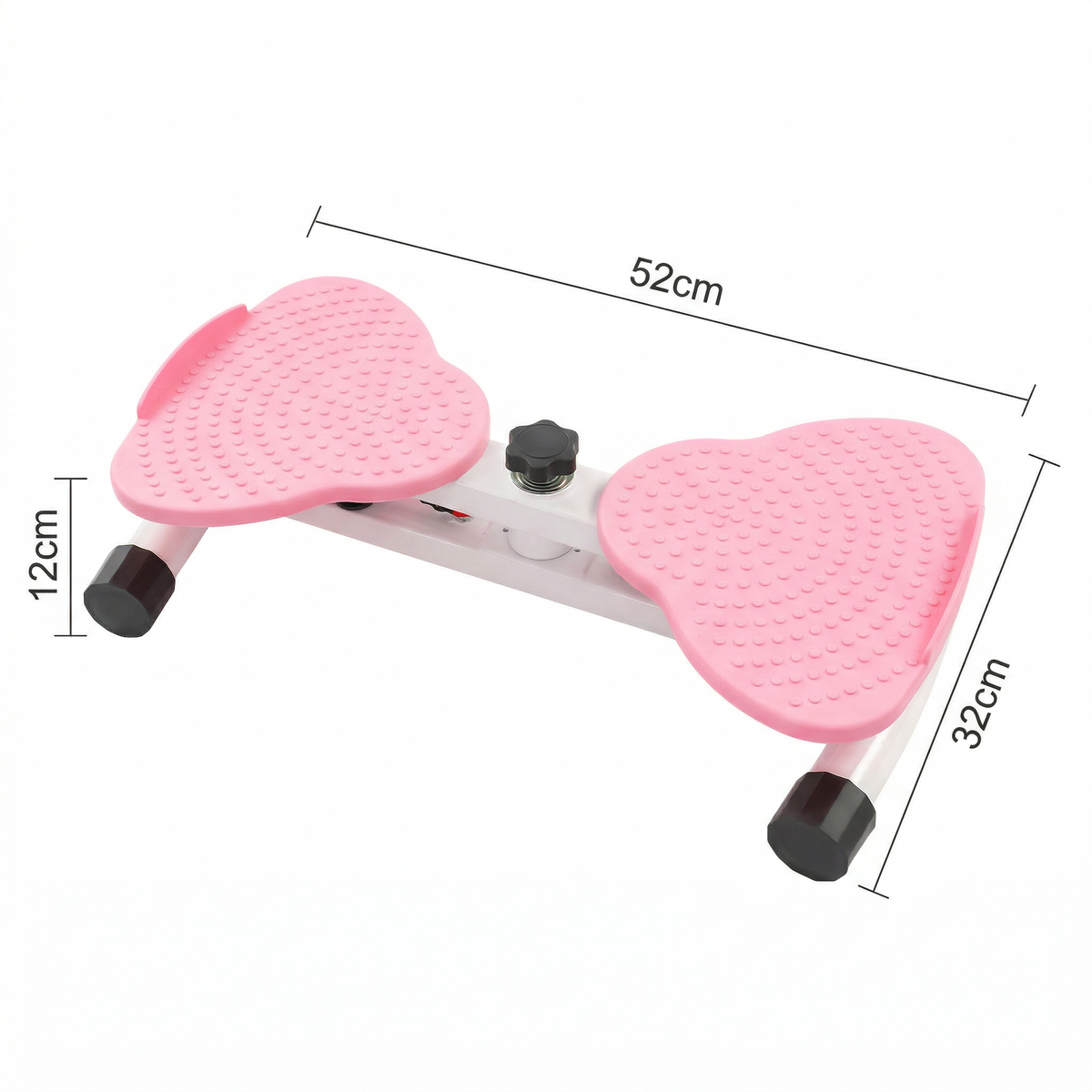 Aparatul cu cotele marcate: 52 cm lungime, 32 cm lățime, 12 cm înălțime