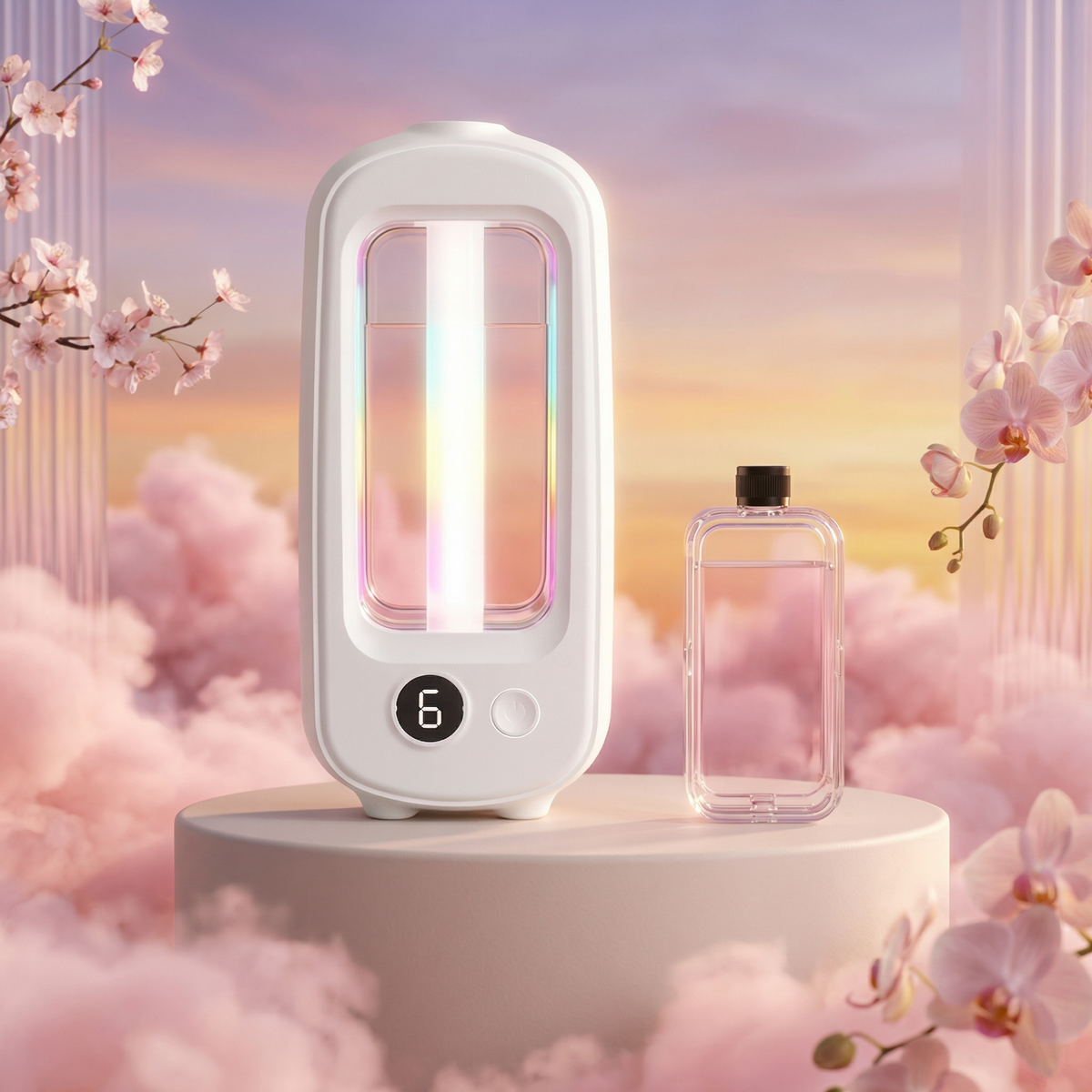Odorizantul automat cu lumina ambientală aprinsă