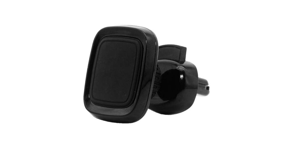 Suport magnetic rotativ 360° negru pentru smartphone