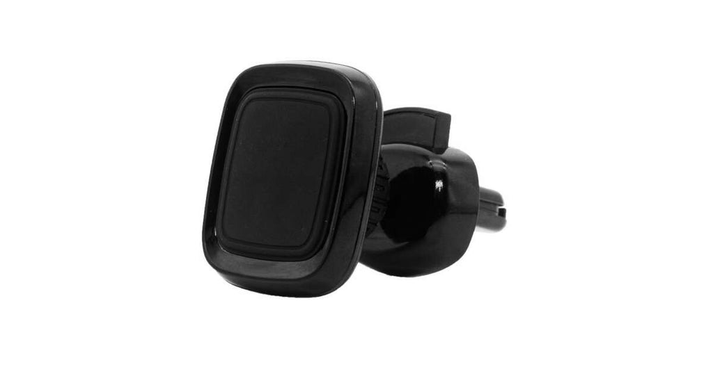 Suport magnetic rotativ 360° negru pentru smartphone