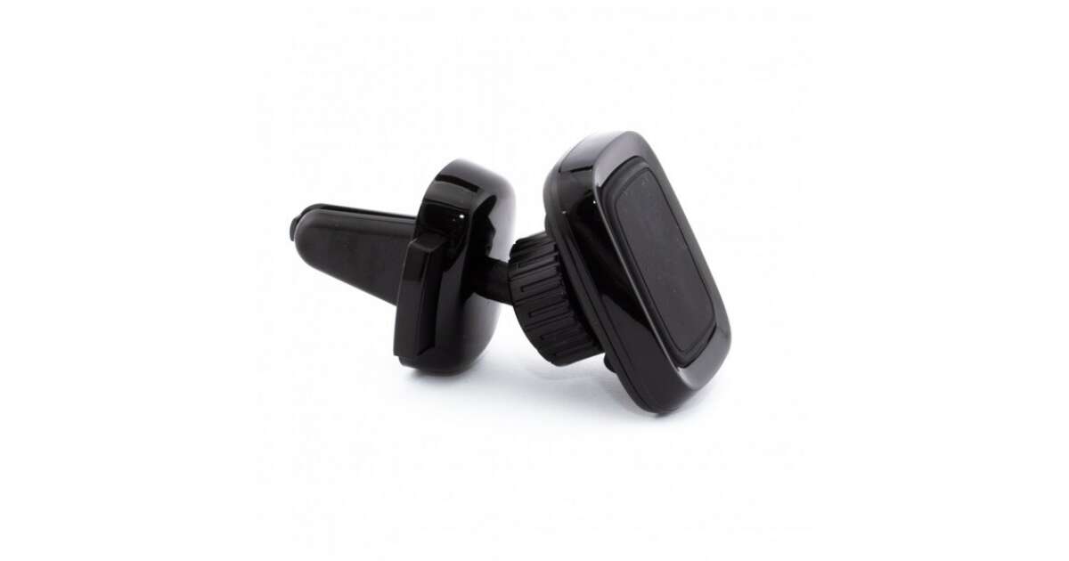 Suport magnetic rotativ 360° negru pentru smartphone