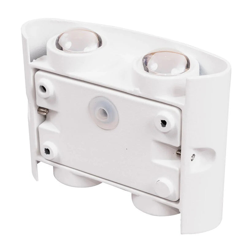 Aplica LED 4W pentru exterior, albă, iluminat perete