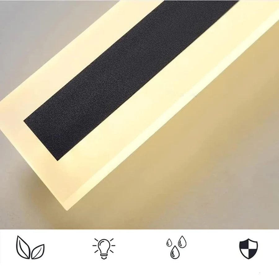 Bara luminoasa LED exterior IP65 120cm, 220V, pentru iluminat curte si fatada
