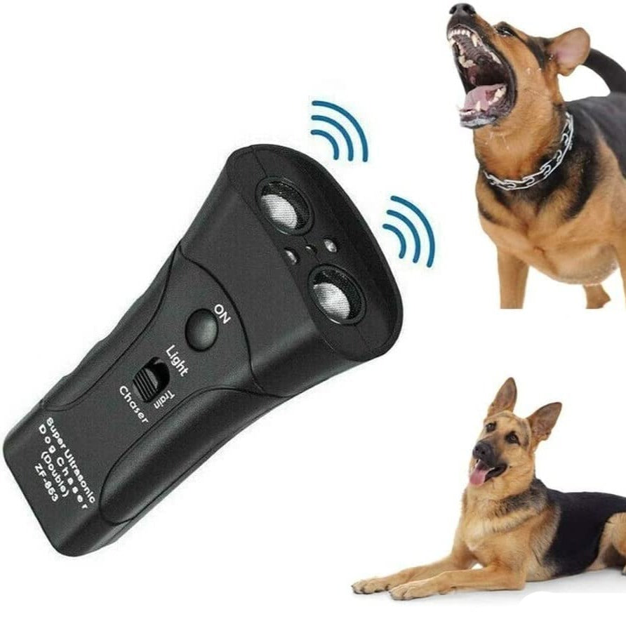Dispozitiv Portabil cu Ultrasunete pentru Alungat Câinii Agresivi