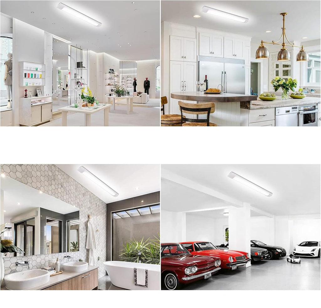 Corp iluminat LED liniar 36W 120cm, lumina alba, echivalent 250W, pentru birou si magazin