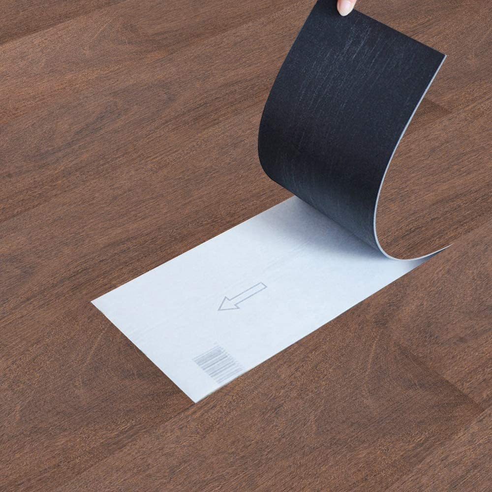 Plăci PVC autoadezive pardoseală lemn 91,5×15,2 cm, 2 mm