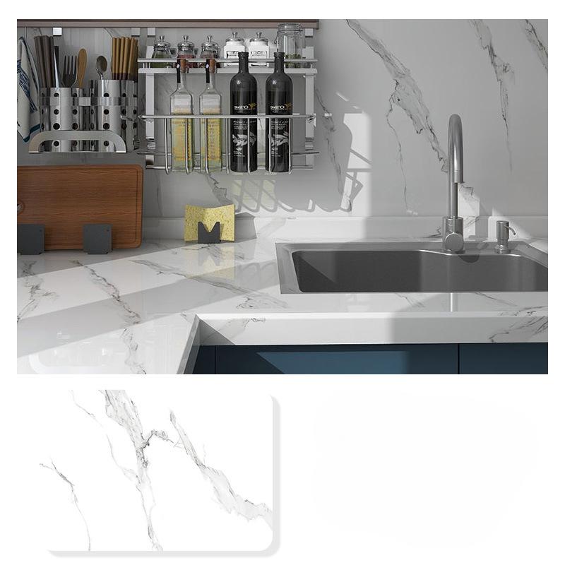 Folie PVC autoadezivă 60x300 cm – marmură alb cu gri