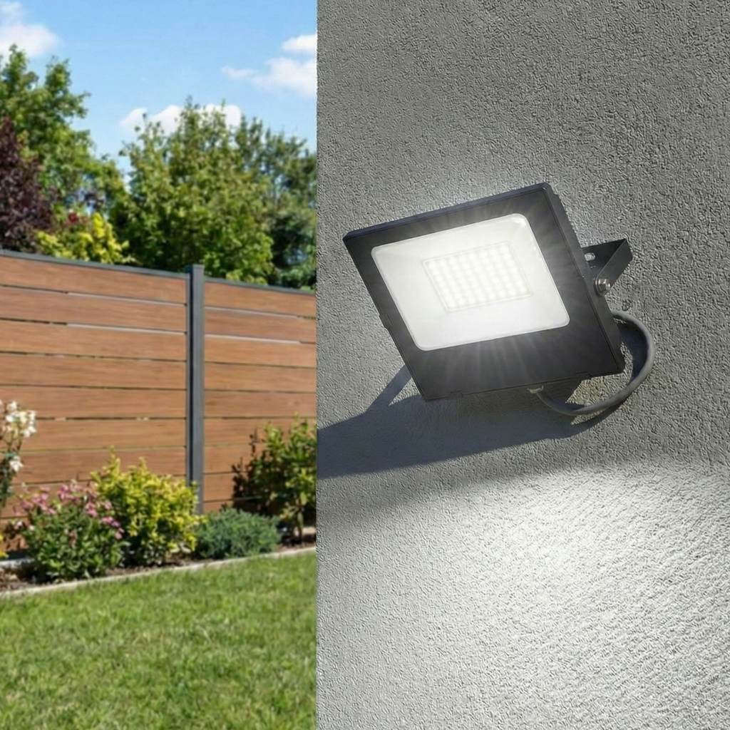 Set Complet Lampa Solară 30W cu Panou, Kit Montaj Inclus, 2 Moduri Iluminat