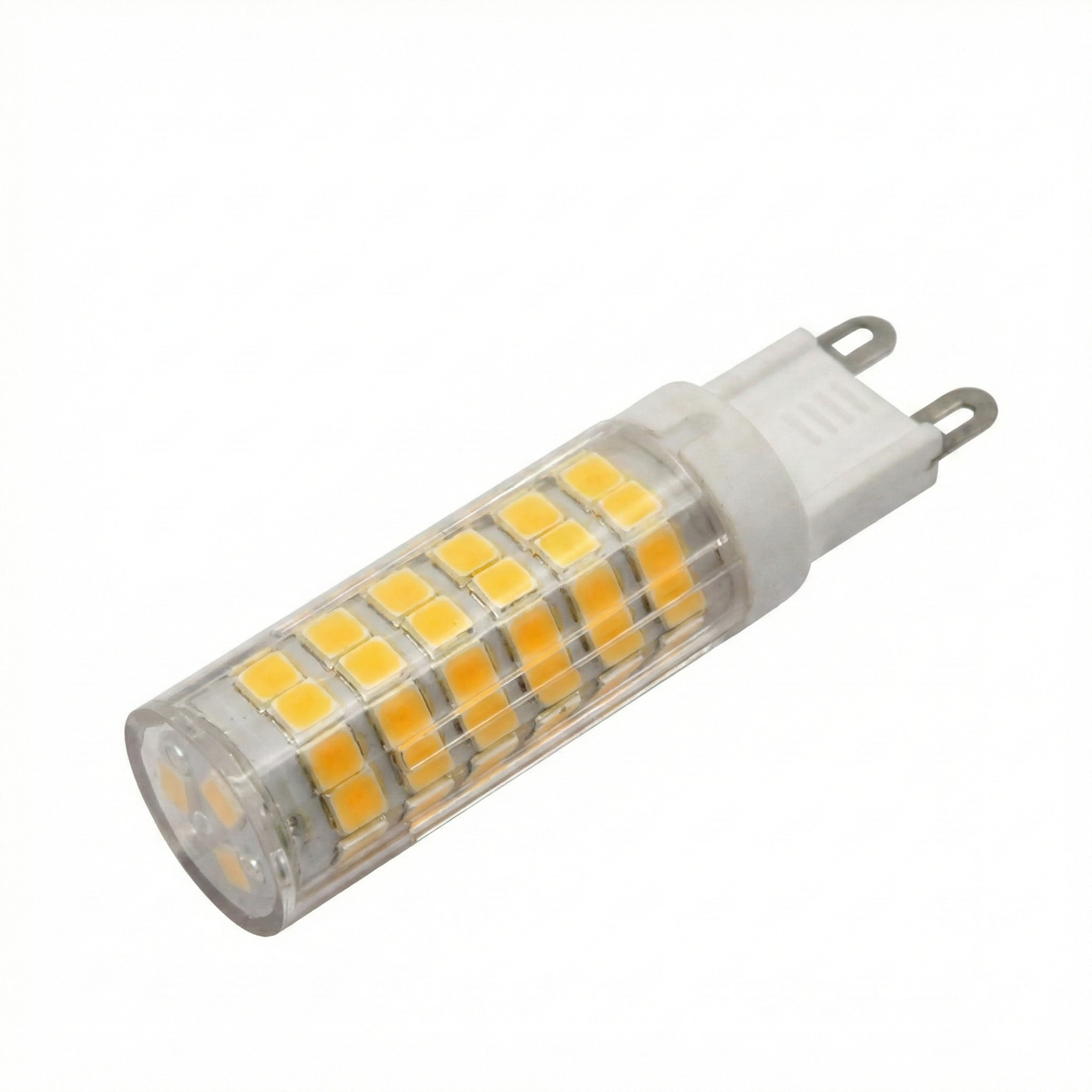 Bec LED G9, 9W, Corp Ceramic, ALB RECE