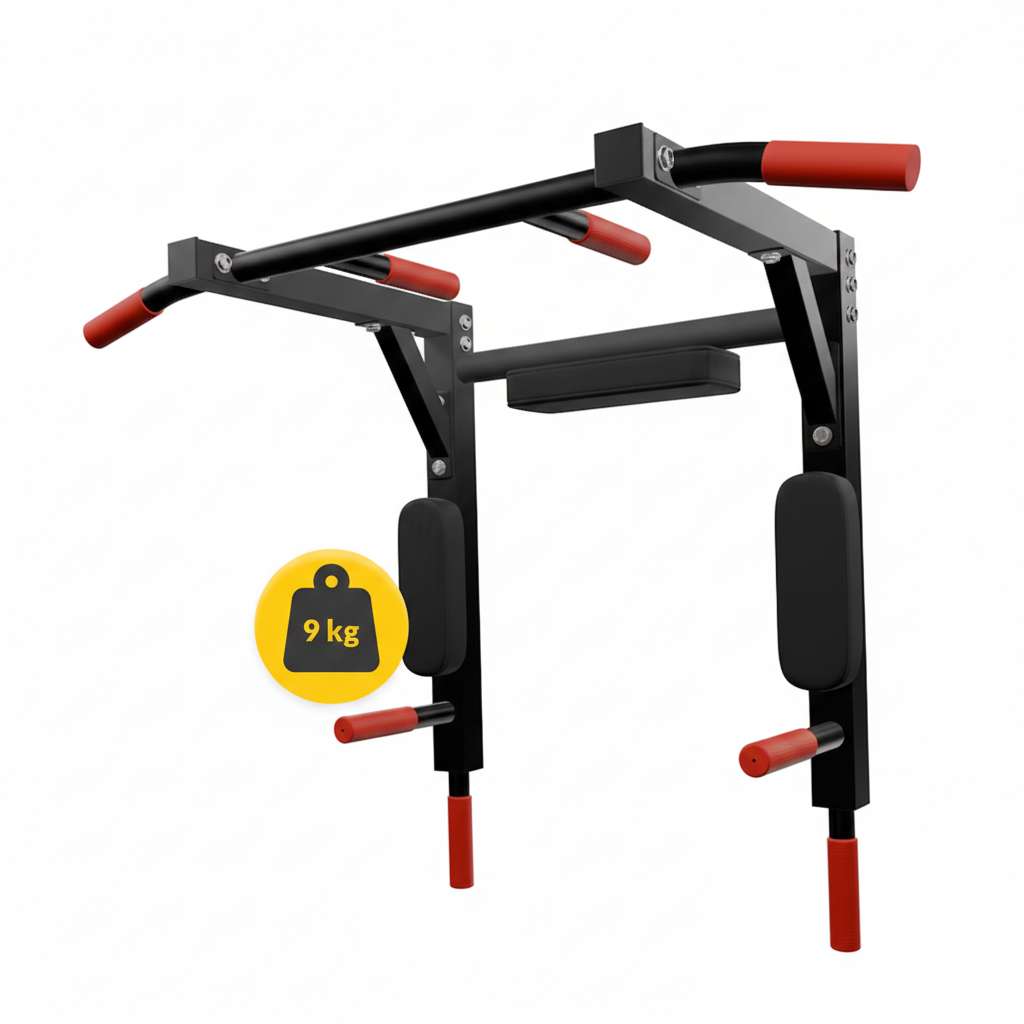 Bara multifunctionala pentru antrenament, tractiuni si exercitii 2 în 1