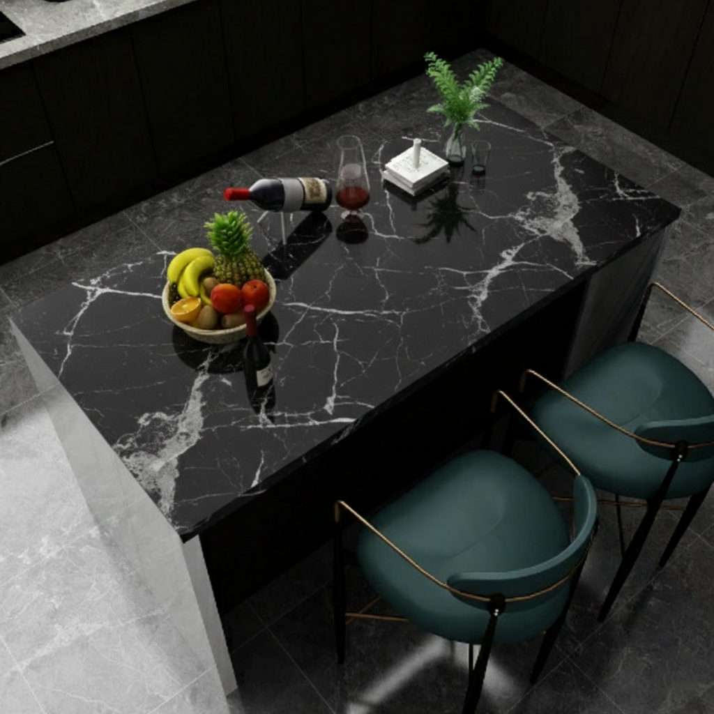 Folie Autocolanta Model Marmura, pentru Mobilier, Blat, Pereti