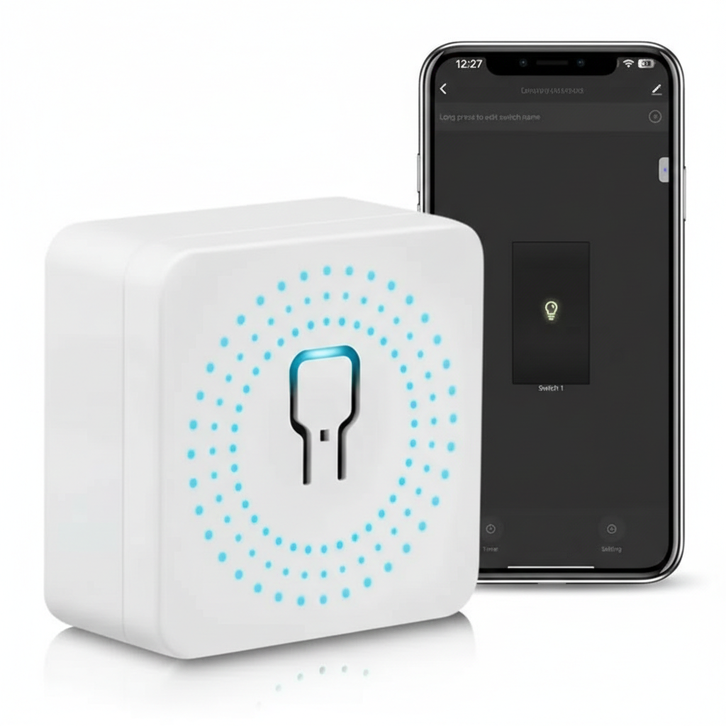 Releu Inteligent WiFi 16A, Comutator Wireless Programabil, Control vocal