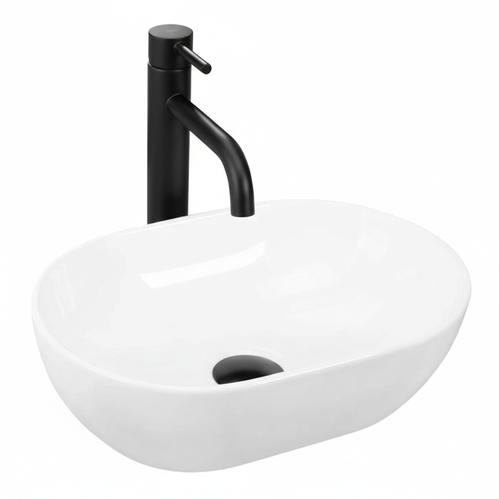 Lavoar pentru blat Amelia dreptunghiular, 480x450 mm