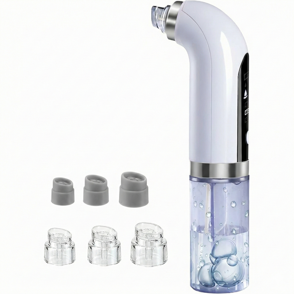 Aparat profesional curatare faciala cu vacuum pentru puncte negre, ingrijire ten, curatare profunda si masaj facial