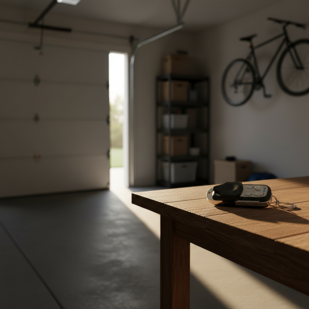 Telecomanda universala pentru poarta/garaj 433.92 MHz, cu 4 butoane, clonare pentru usi de garaj