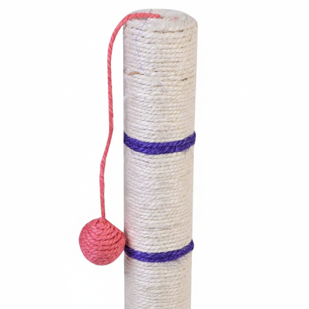 Stalp de Zgariat pentru Pisici cu Jucarie – Rezistent si Stabil