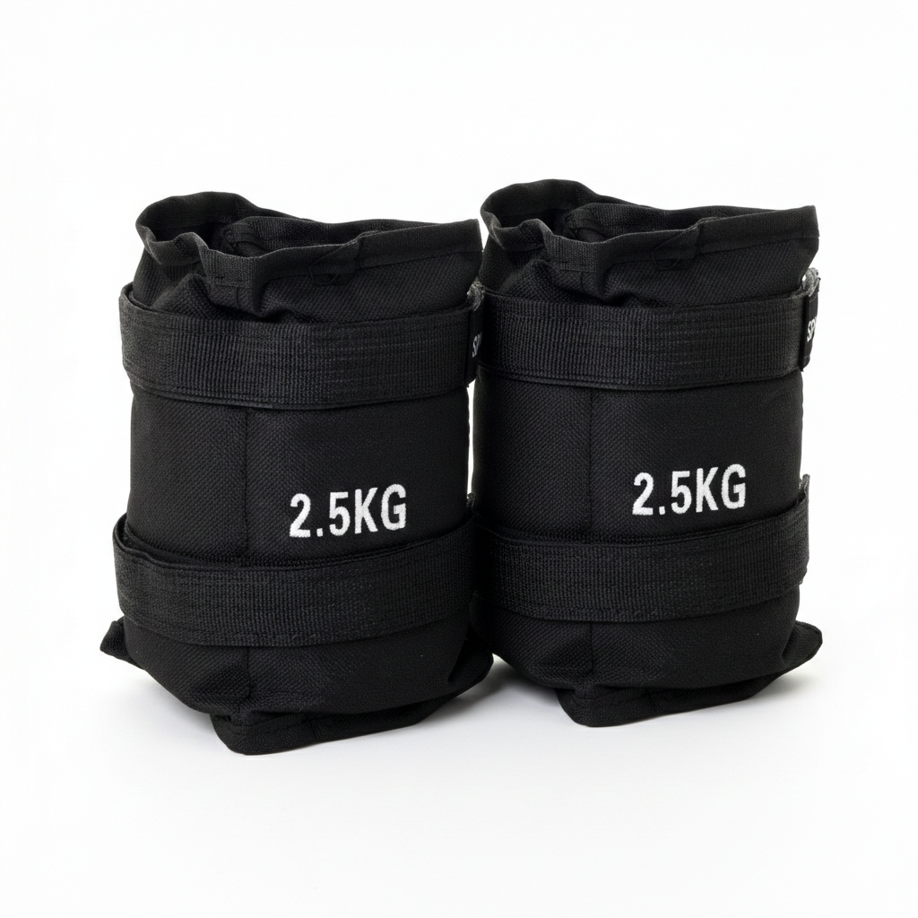 Greutati pentru glezne si incheieturi, set 2x2,5 kg