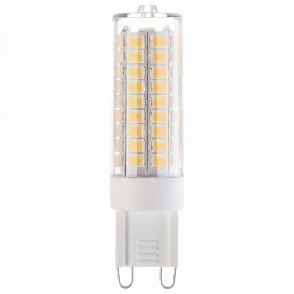 Bec LED G9, 9W, Corp Ceramic, ALB natural
