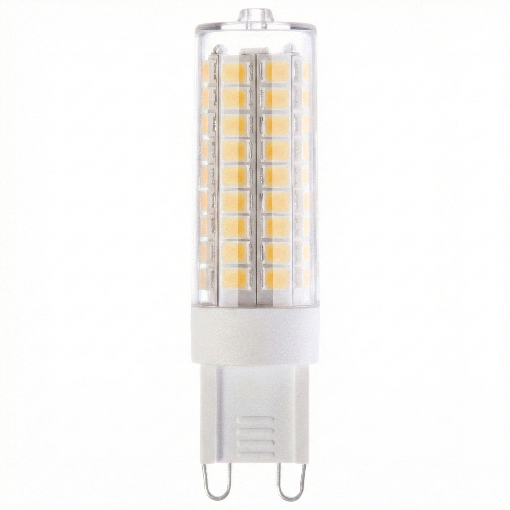Bec LED G9, 9W, Corp Ceramic, ALB RECE