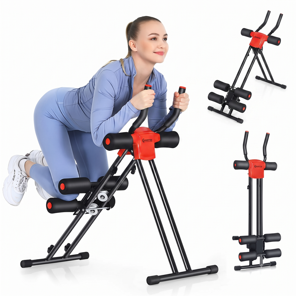 Aparat Vertical Fitness Abdomene, 5 Nivele Intensitate, Cadrul Metalic Stabil