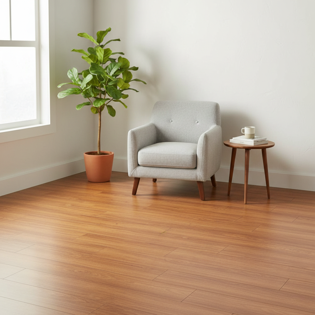 Set 36 Placi Autoadezive pentru pardoseala cu Aspect de Lemn Stejar