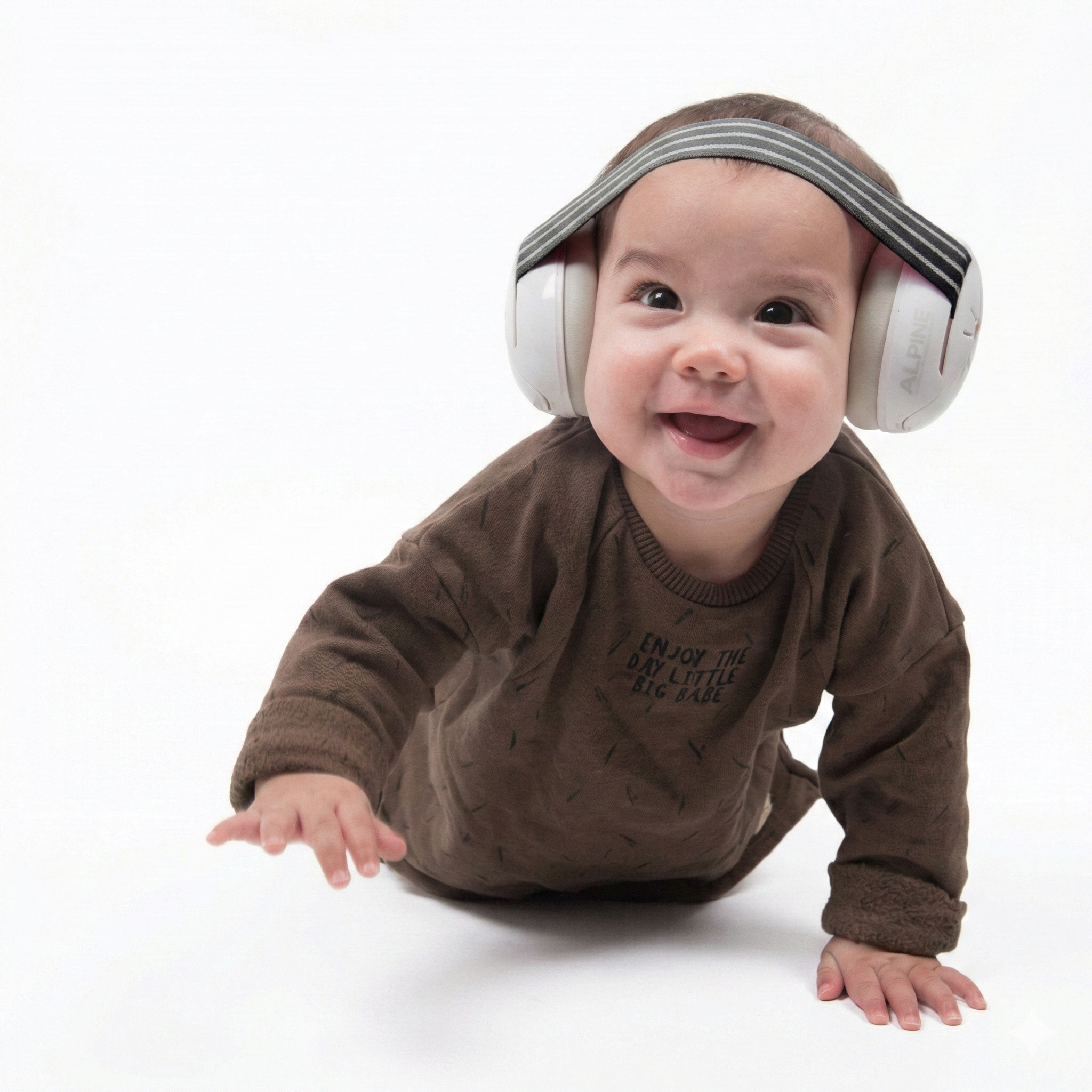 Casti antifonice pentru bebelusi, protectie auditiva SNR 23, culoare neagra