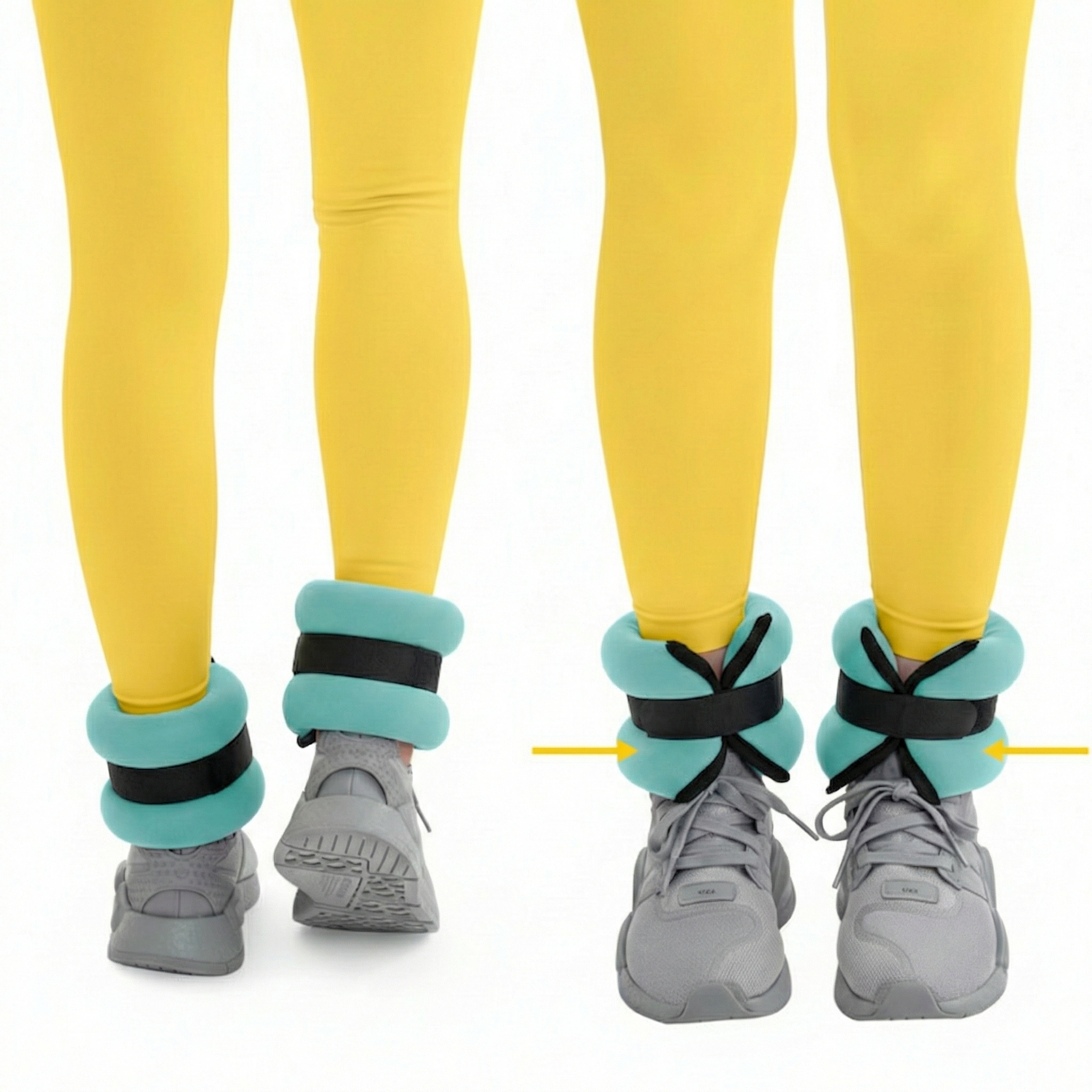 Set 2 Greutati pentru Glezne si Incheieturi, 2 x 0.5 kg