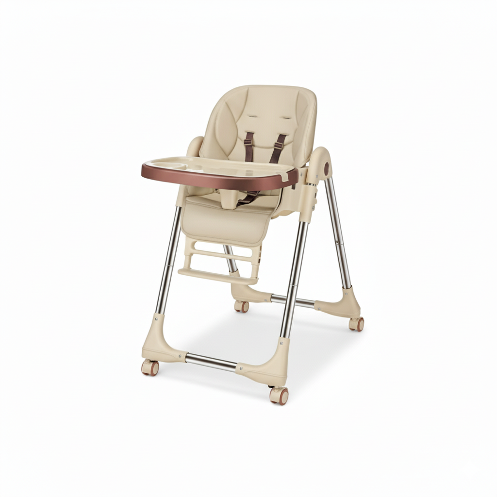 Scaun de masa bebe, pentru hranire, joaca si calatorii, pliabil, usor de transportat