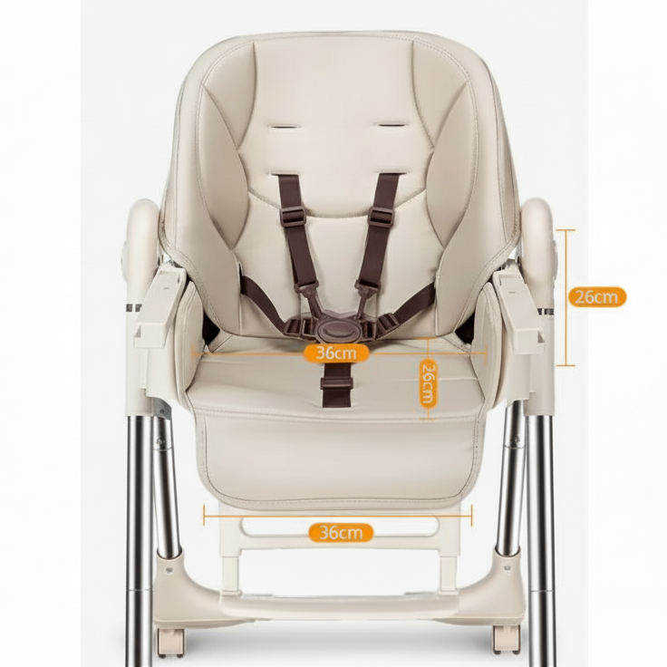 Scaun de masa bebe, pentru hranire, joaca si calatorii, pliabil, usor de transportat