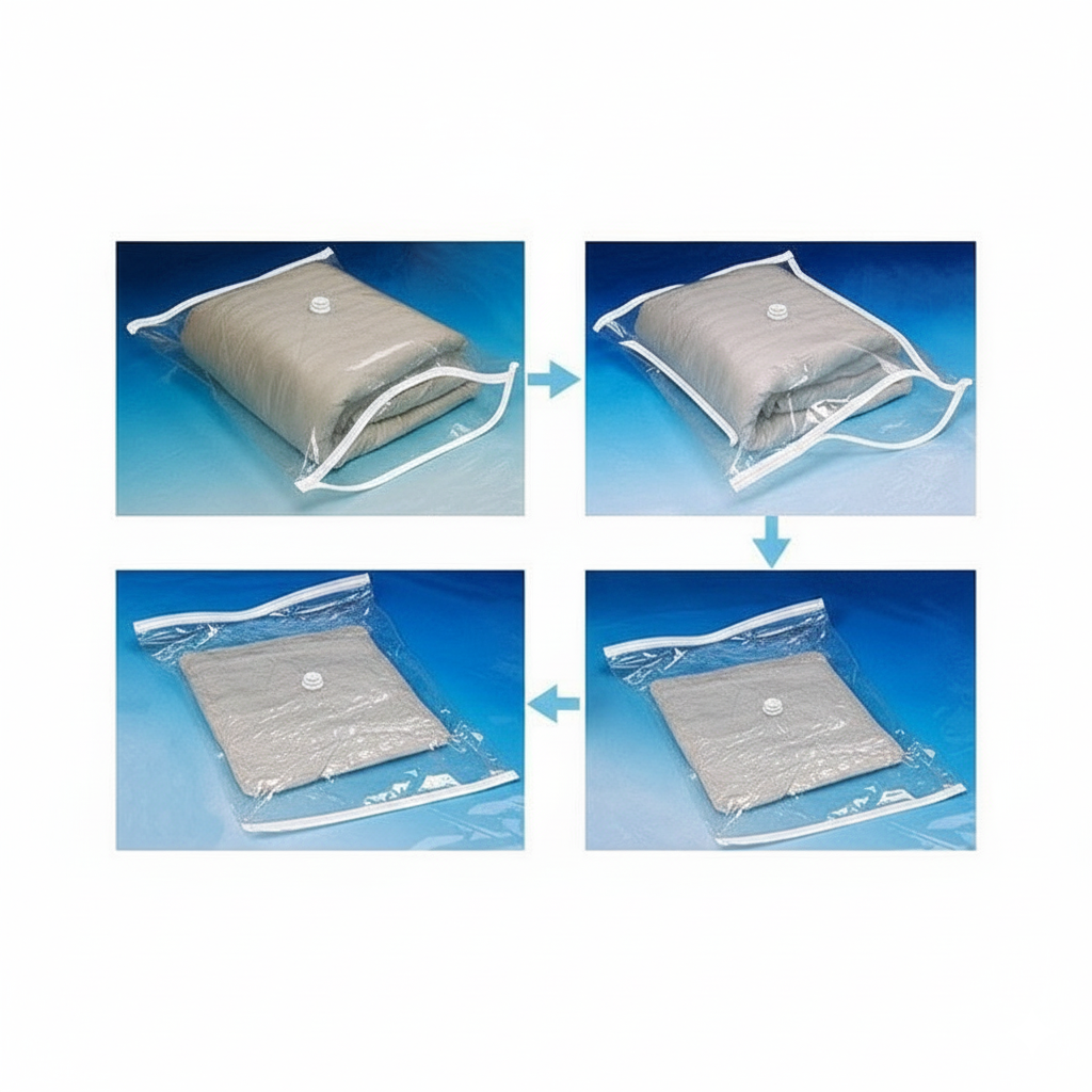 Pungă de vid 60x80 cm cu supapă universală pentru depozitare