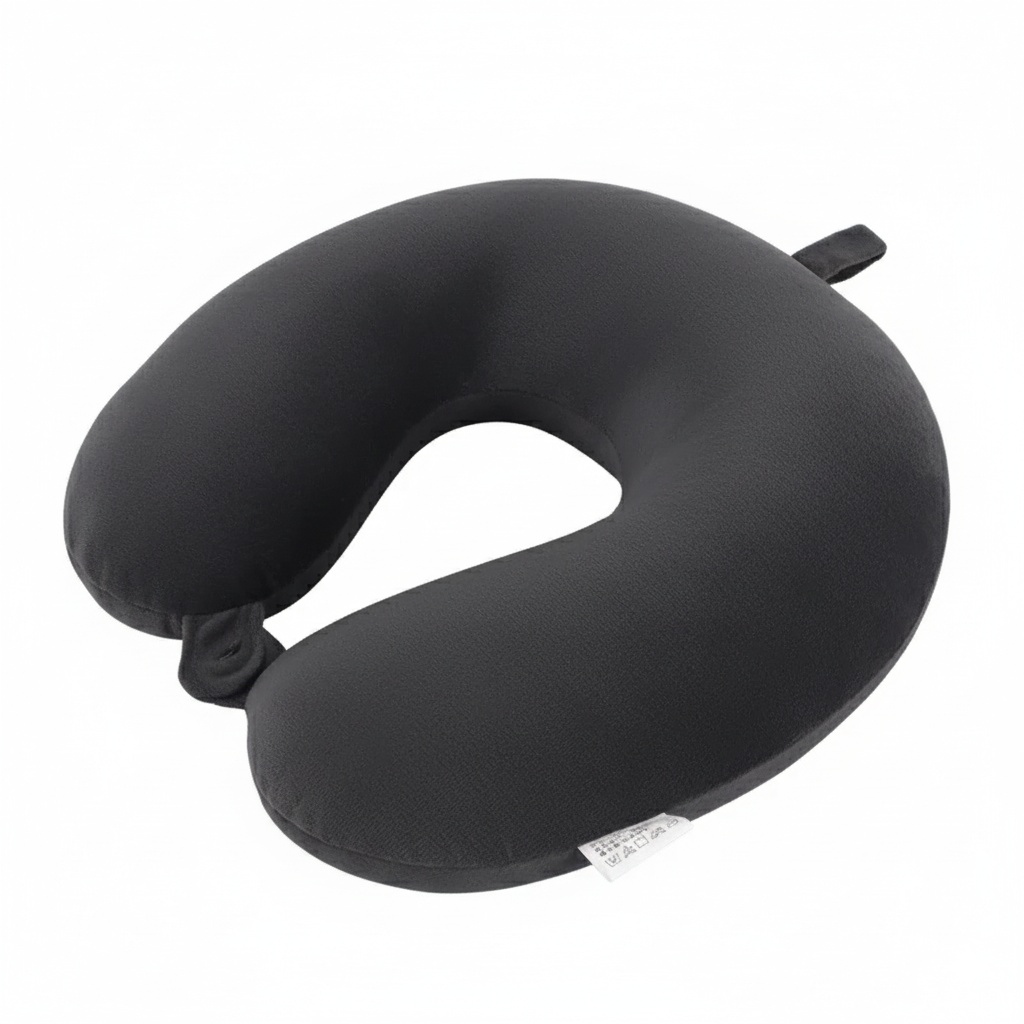 Pernă de Voiaj cu Spumă de Memorie, Suport Cervical pentru Avion, Mașină