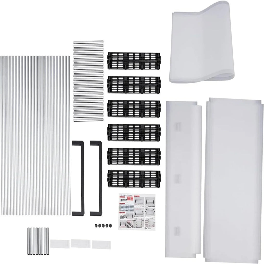 Raft pliabil pentru pantofi cu 5 niveluri, organizator incaltaminte pentru hol si dressing