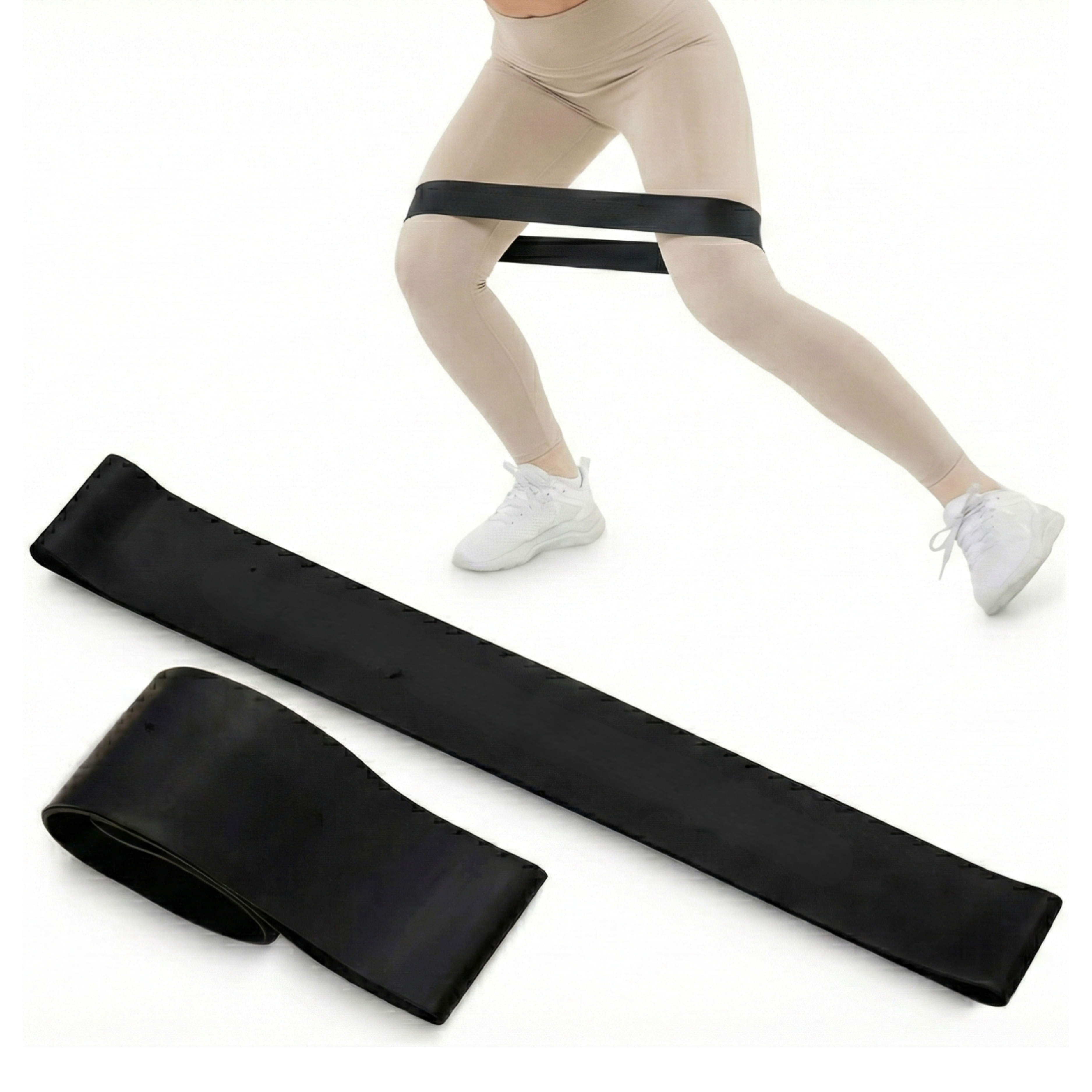 Banda Elastica Fitness Mini Power Band, 1.2 mm, Rezistenta Mare (15-20 kg)