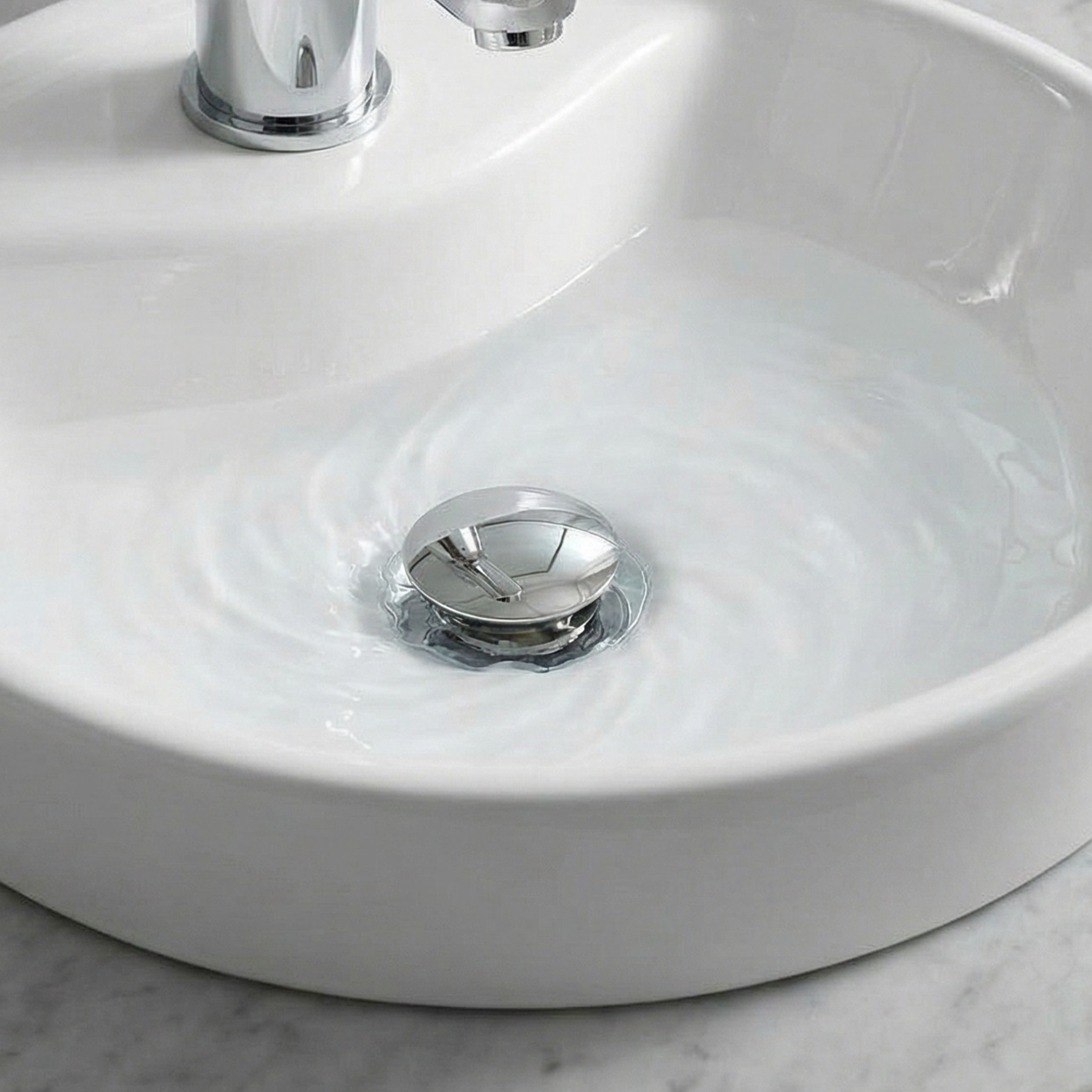 Ventil Click-Clack Lavoar Universal Crom, Filet Standard 1 1/4