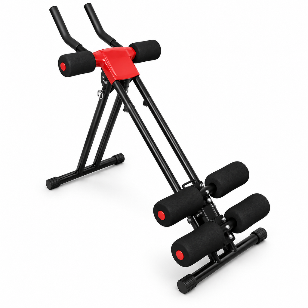 Aparat Fitness Pentru Abdomene, 5 Nivele Intensitate, Cadrul Metalic Stabil