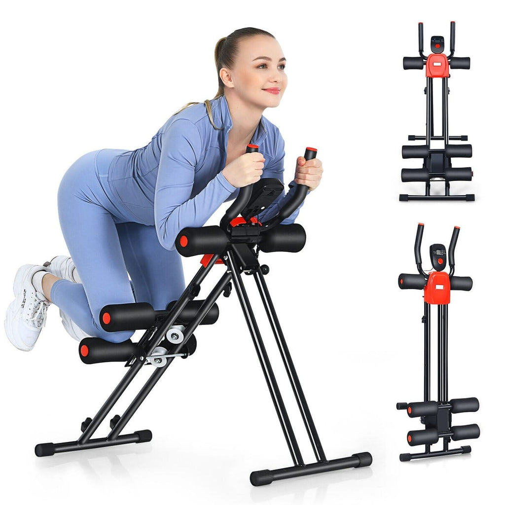 Aparat Vertical Fitness Abdomene, 5 Nivele Intensitate, Cadrul Metalic Stabil 2