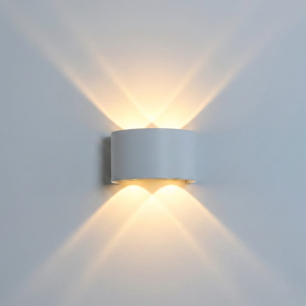 Aplica LED 4W Albă pentru Exterior, Rezistentă la Intemperii, Design Modern 2