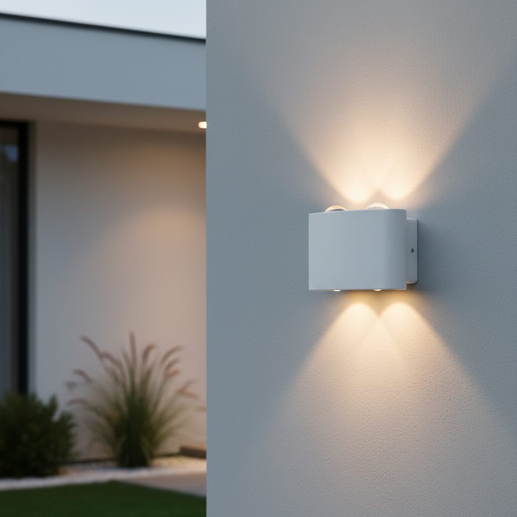 Aplica LED 4W Albă pentru Exterior, Rezistentă la Intemperii, Design Modern 5